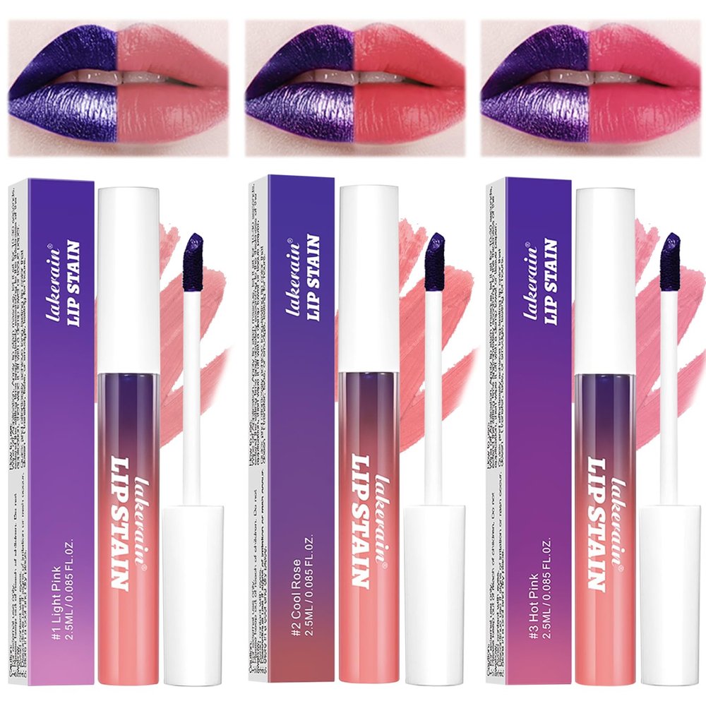 3-Piece Peel-Off Lip Stain Set