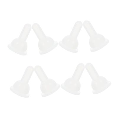 Yardwe 8-Pack Soft Silicone Milk Drinkers for Pets