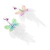 SEWOART 2-Pack Interactive Cat Toys with Artificial Feathers view 1