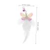SEWOART 2-Pack Interactive Cat Toys with Artificial Feathers view 2