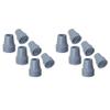 Lbvzxkad Crutch Tips, 3/4-Inch Durable Non-Slip Rubber Cane Tips, Replacement Cane Foot Caps, Crutch Pads, 12 Pieces view 1