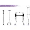 Lbvzxkad Crutch Tips, 3/4-Inch Durable Non-Slip Rubber Cane Tips, Replacement Cane Foot Caps, Crutch Pads, 12 Pieces view 2