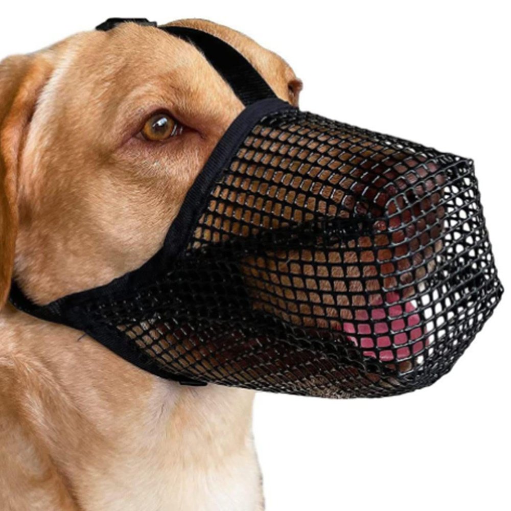 Dog Muzzle with Soft Mesh