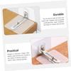 KOMBIUDA Baby Safety Furniture Anchors, PVC and Stainless Steel, 6-Piece Self-Adhesive Anti-Tip Fasteners view 3