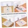 KOMBIUDA Baby Safety Furniture Anchors, PVC and Stainless Steel, 6-Piece Self-Adhesive Anti-Tip Fasteners view 4