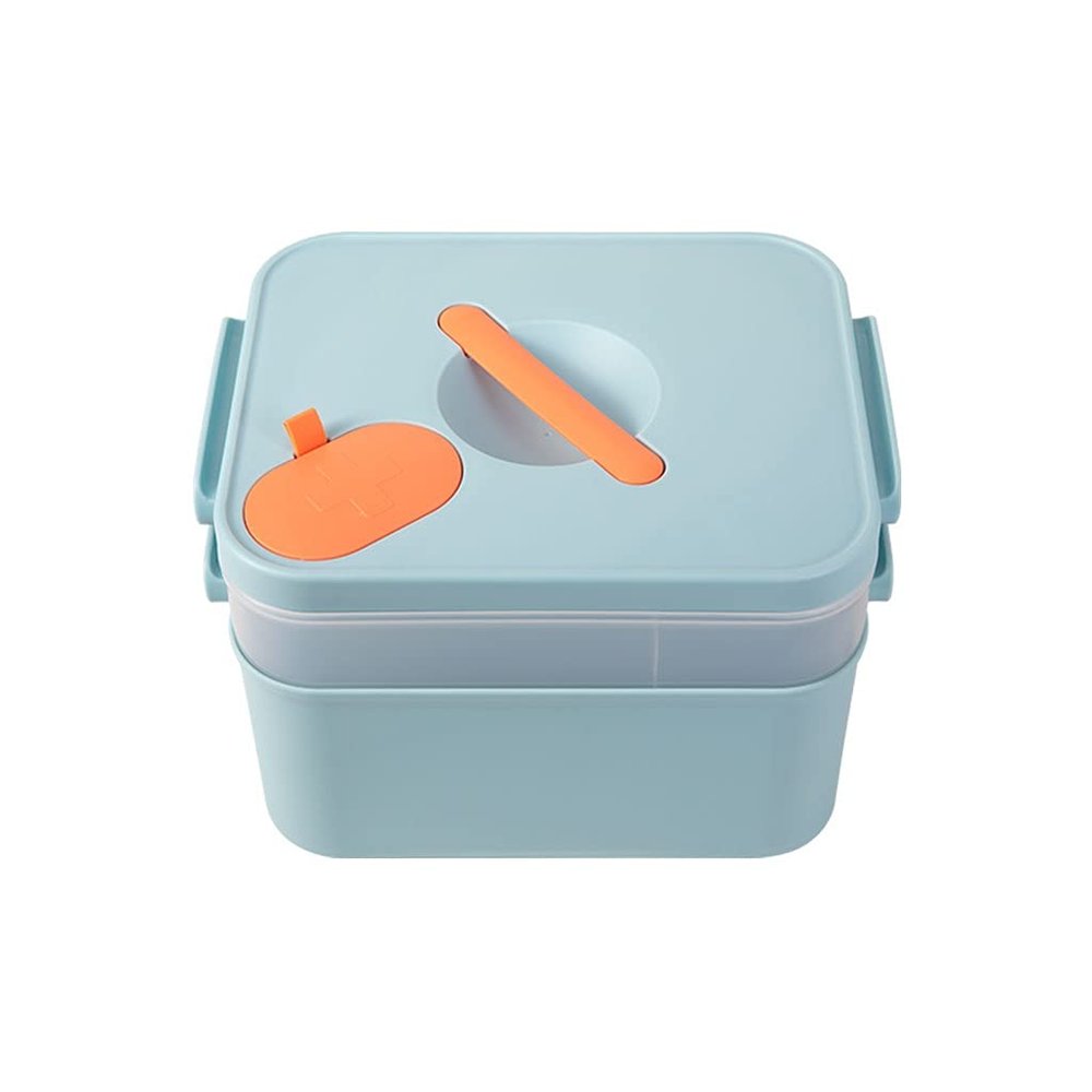 VDLLQYN First Aid Storage Box with Small Pill Case