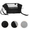 HAPINARY Universal Stroller Bottom Organizer Bag, Oxford Fabric Diaper and Pacifier Storage Basket view 3