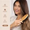 lampox Bamboo Hair Brush with Wild Boar Bristles for Thin, Fine Hair view 3