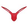 Men's Solid-Color Stretch G-String Underwear (Red #1, XL) view 1