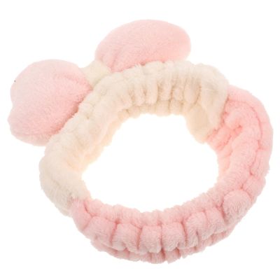 FRCOLOR Cute 3D Bow Makeup Hairband