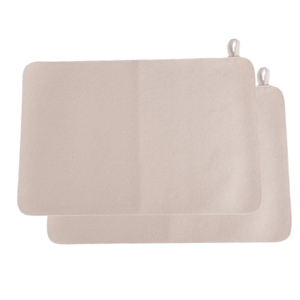 Felt Sauna Mat Set, 2 Sauna Seat Mats