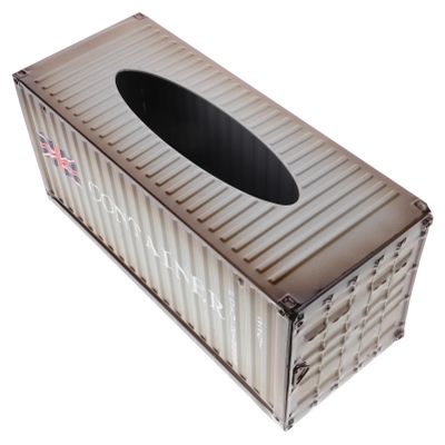 Cabilock Rectangular Tissue Box Holder, Multifunctional Dispenser