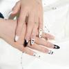 Sun&Beam Nails Handcrafted Press-On Nails Long Oval Nude (#212 XS) view 2
