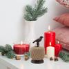 Amosfun Cast Iron Rope Holder with Bird Design, 1 pc, Black view 3