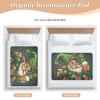 St Pinch Proof Extra-Large Reusable Diaper Changing Pad, Soft Absorbent Potty-Training Sheet, Non-Slip Crib Mattress Protector, 52.0 x 34.0 in view 4