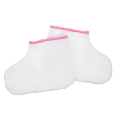 KOMBIUDA Paraffin Foot Care Socks, 2-Piece Cotton/Polyester Set