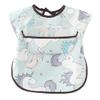 JOINPAYA Feeding Bib for Babies and Children, Green, Cotton/EVA view 1
