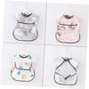 JOINPAYA Feeding Bib for Babies and Children, Green, Cotton/EVA view 3