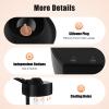 BJTDLLX Black Facial Steamer, 800W, 360° Rotating, Height-Adjustable view 3