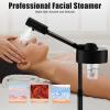 BJTDLLX Black Facial Steamer, 800W, 360° Rotating, Height-Adjustable view 4