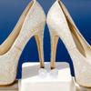 Dinntty Silicone Stiletto Heel Protectors, Clear High-Heel Caps view 2