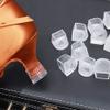 Dinntty Silicone Stiletto Heel Protectors, Clear High-Heel Caps view 3