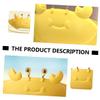 Yellow Silicone Crab Shower Cap for Children view 3