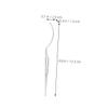 TOVINANNA 6-Piece Acrylic Eyelash Display Holder Set view 2