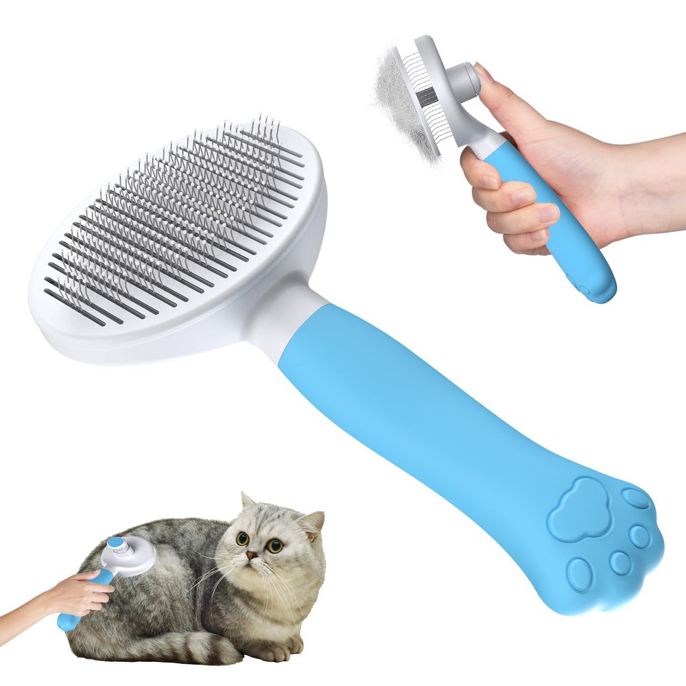 Zivacate Pet Brush with Ergonomic Grip