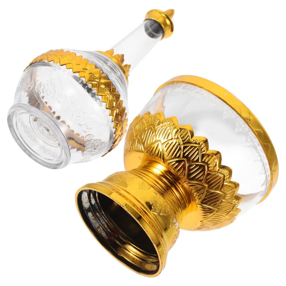 PRETYZOOM Glass Dropper Bottle for Home Prayer and Baptism Ceremonies, Religious