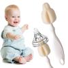 Baby Bottle Brush with Sponge Head, White, One Size view 2