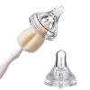 Baby Bottle Brush with Sponge Head, White, One Size view 4
