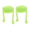 Eye Drop Applicator, 2-Piece Silicone Set, Green view 1