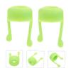 Eye Drop Applicator, 2-Piece Silicone Set, Green view 3