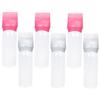 FRCOLOR Reusable Hair Applicator Bottles, 6-Piece Set, Comb-Shaped and Washable view 1