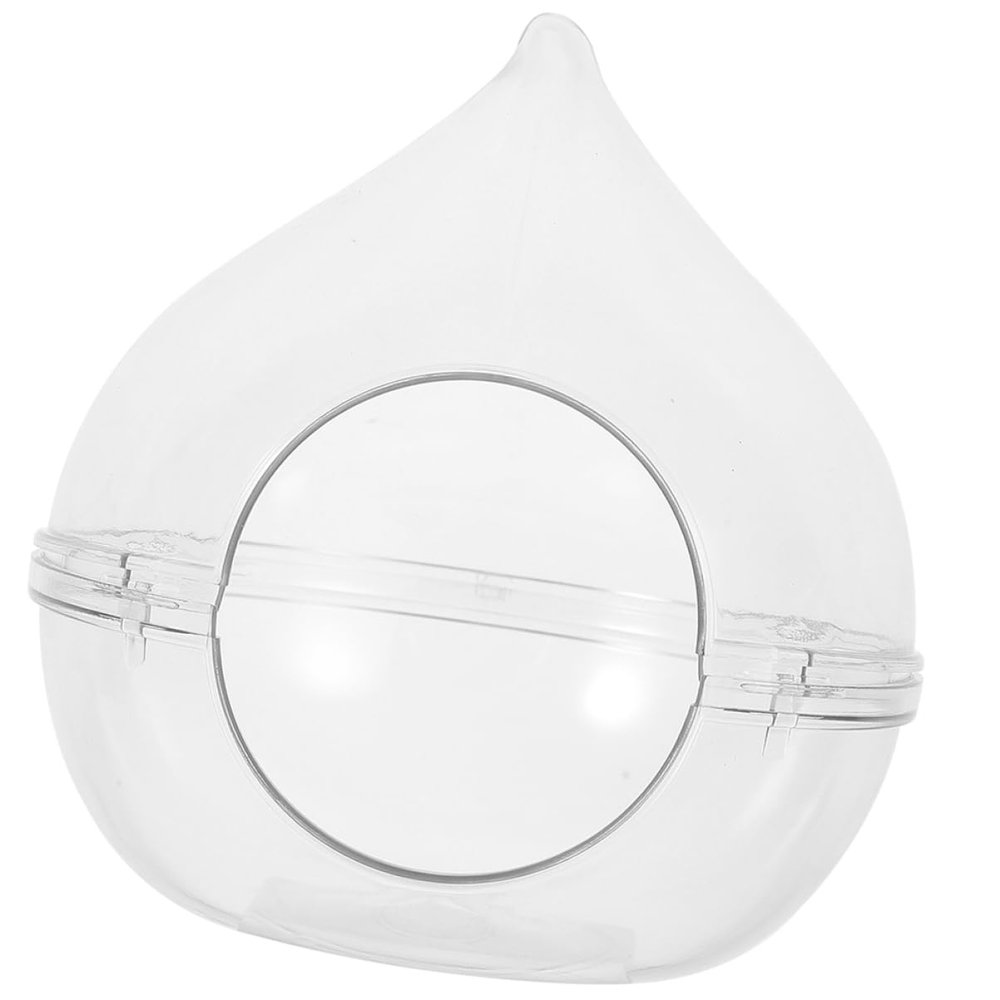 Yardwe Acrylic Hamster Bath for Small Pets