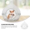 Yardwe Acrylic Hamster Bath for Small Pets view 3
