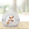 Yardwe Acrylic Hamster Bath for Small Pets view 4