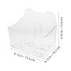 Wall-Mounted Tissue Box Cover, PET, 1 Pc view 2