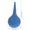 Blue Rubber Air Blower Bulb for Ears and Containers view 2