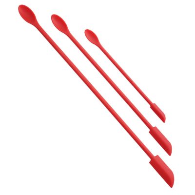 Mini Silicone Scrapers and Makeup Spatulas