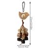 Generic Parakeet Chew Toys, Natural Wooden Bird Cage Accessories view 2