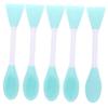5-Piece Double-Ended Silicone Facial Mask Brush Set view 1