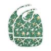 Yoogain Adjustable Baby Bibs with Snaps, Starfish and Shells, Grass Green, 2-Pack view 1