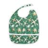 Yoogain Adjustable Baby Bibs with Snaps, Starfish and Shells, Grass Green, 2-Pack view 2