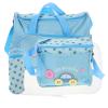 JOINPAYA 4-in-1 Baby Diaper Bag, Large Travel Bag, Blue view 1