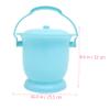 Adult Urinals, 2-Piece Set, PP Plastic with Lids view 2