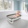 Dolu Foldable Baby Bathtub, Stone Grey view 2
