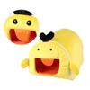 BESPORTBLE Warm Winter Pet Nest for Hamsters, Rabbits, and Mice, Removable, Yellow view 1