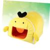 BESPORTBLE Warm Winter Pet Nest for Hamsters, Rabbits, and Mice, Removable, Yellow view 2